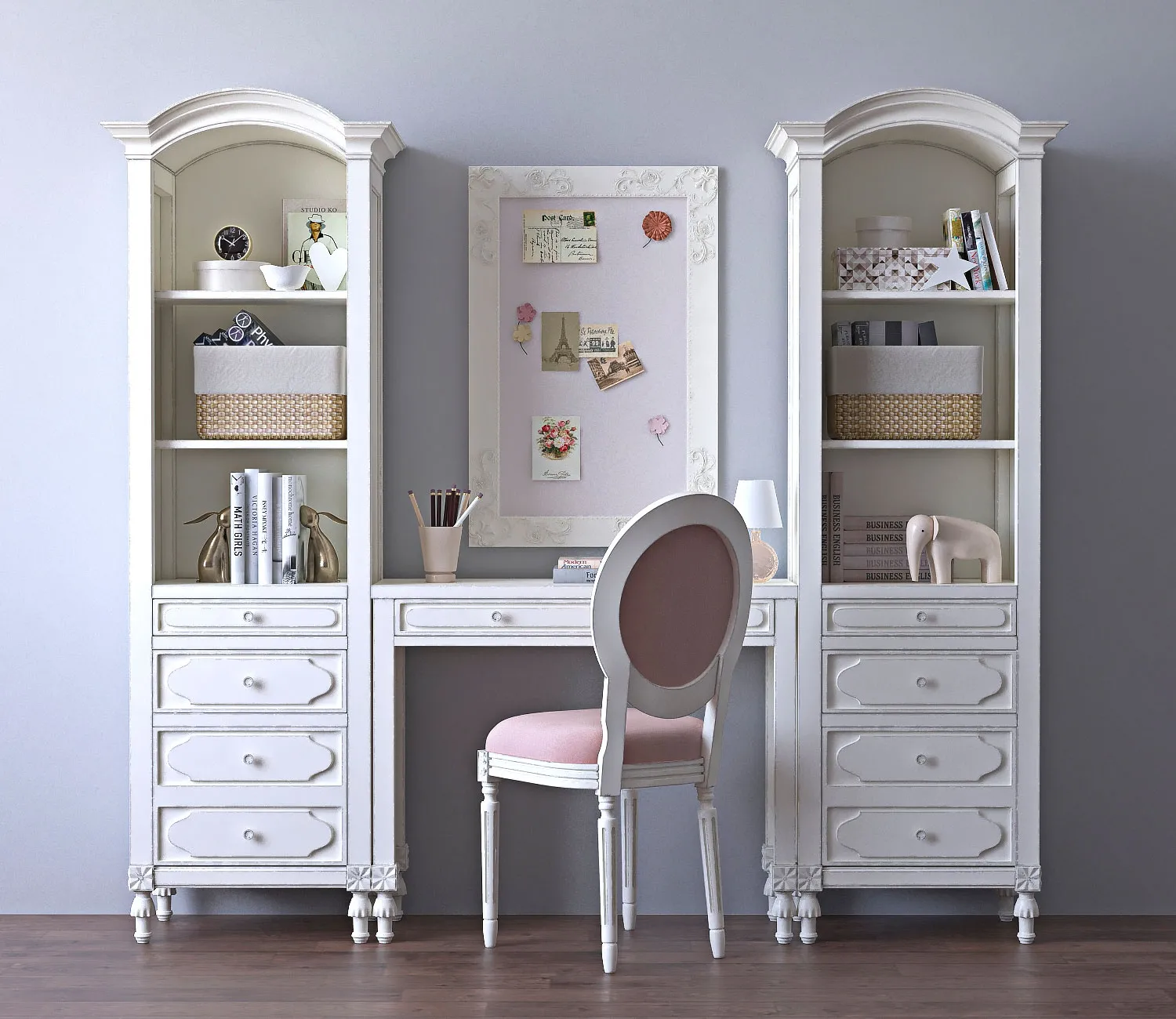 child-room – Cabinets for children room 01 3D Model