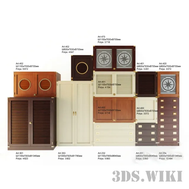 child-room – Caroti Art.230-460 3D Model