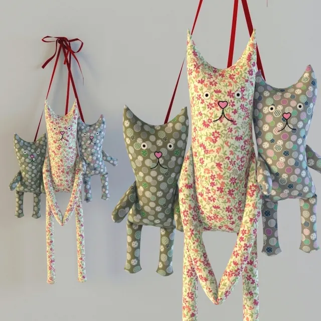 child-room – Cats 3D Model