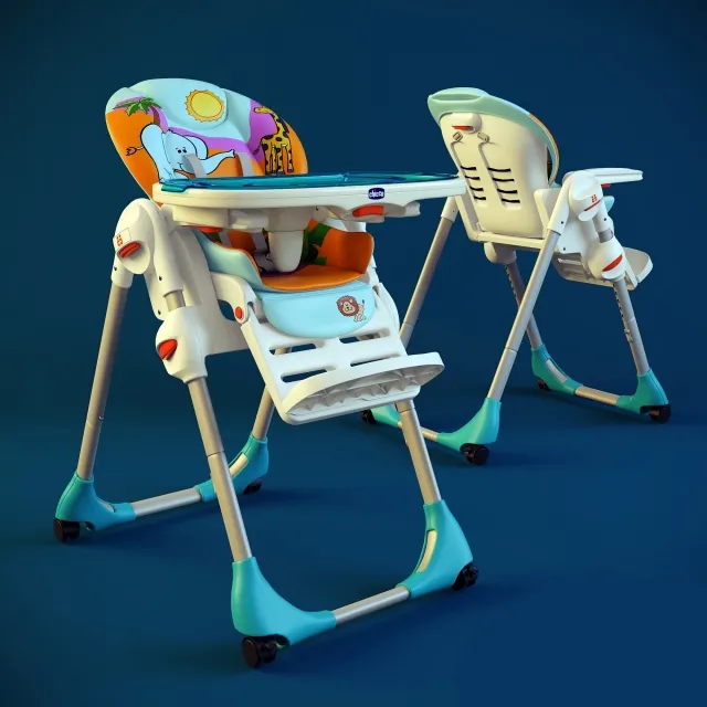 child-room – Chicco chair 3D Model