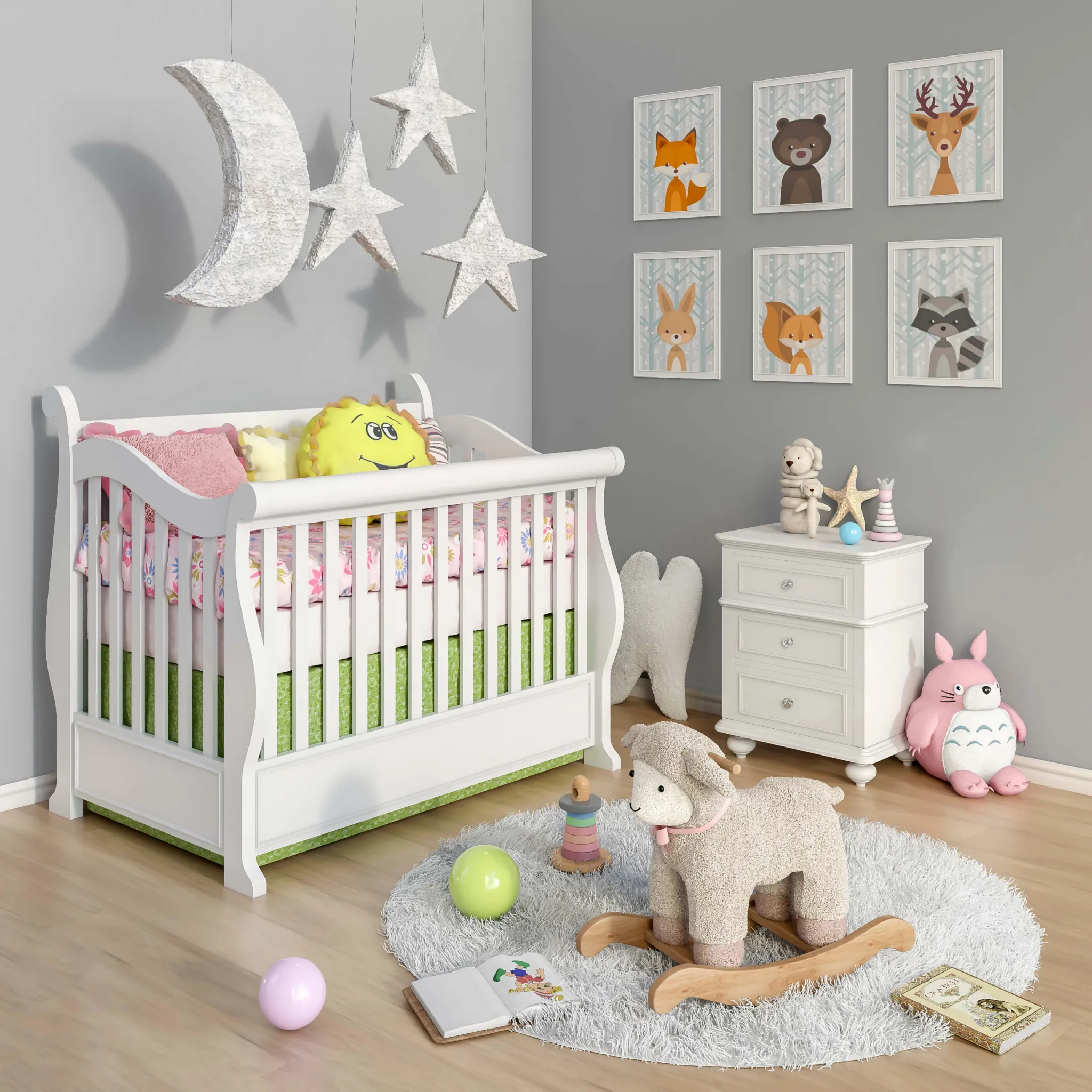 child-room – Children Set 001 3D Model