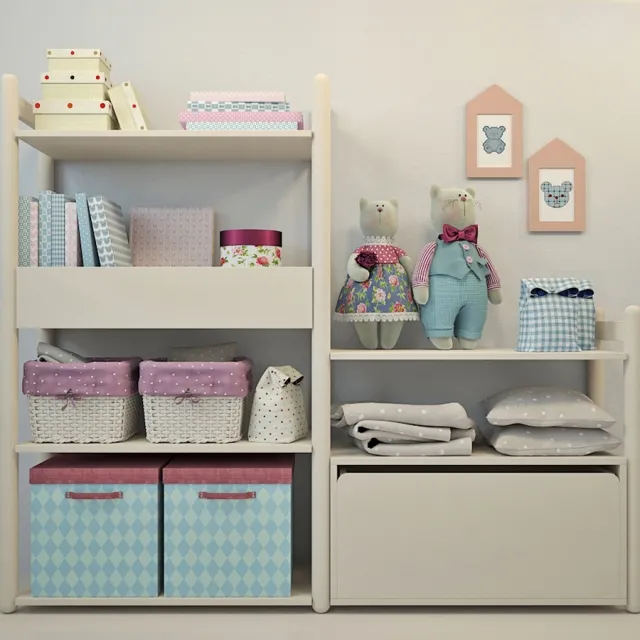 child-room – Children’s accessories_BLUE 3D Model
