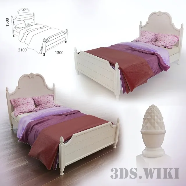 child-room – Children’s bed 3D Model