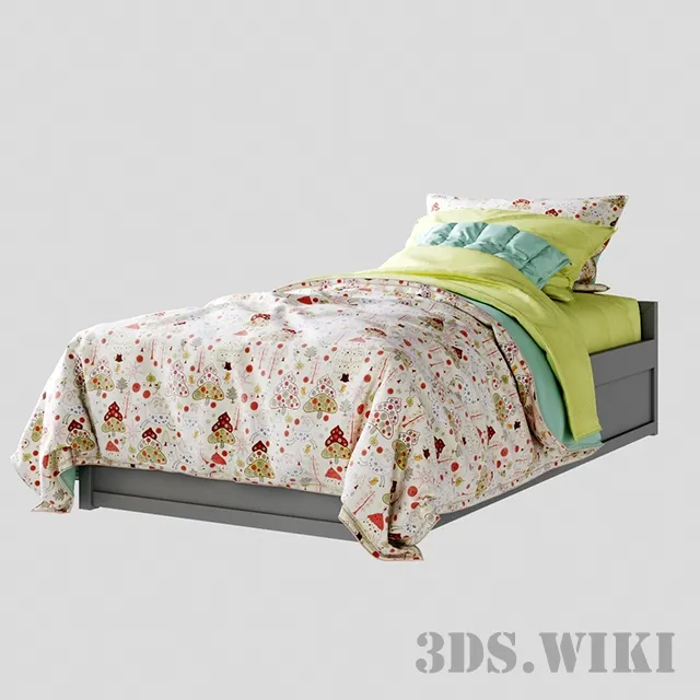 child-room – Children’s bed CAMP 1 3D Model