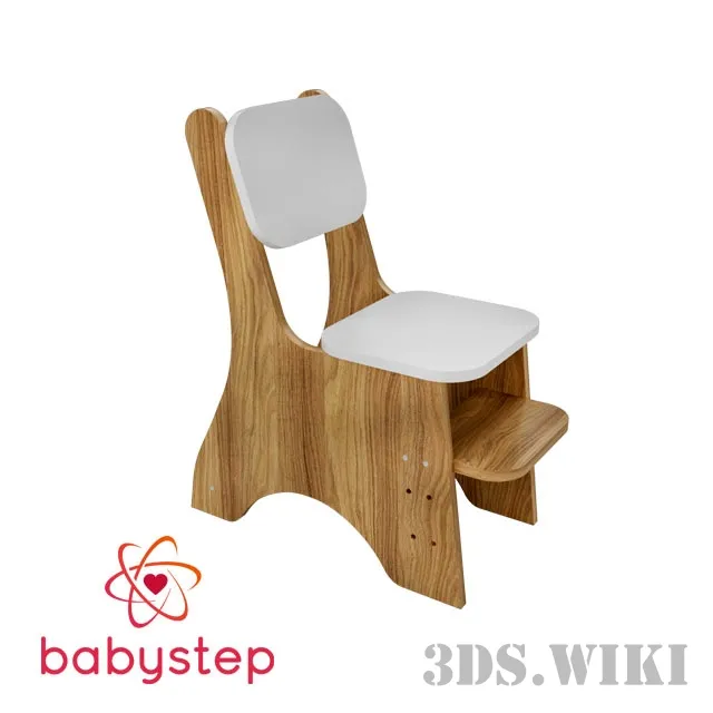 child-room – Children’s chair Babystep Holiday 3D Model