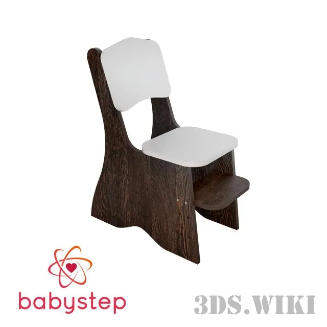 child-room – Children’s chair Babystep Loft 3D Model