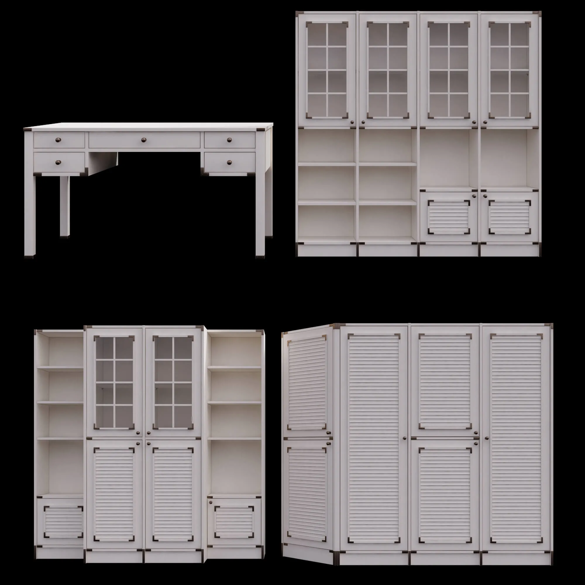 child-room – Children’s furniture 01 3D Model