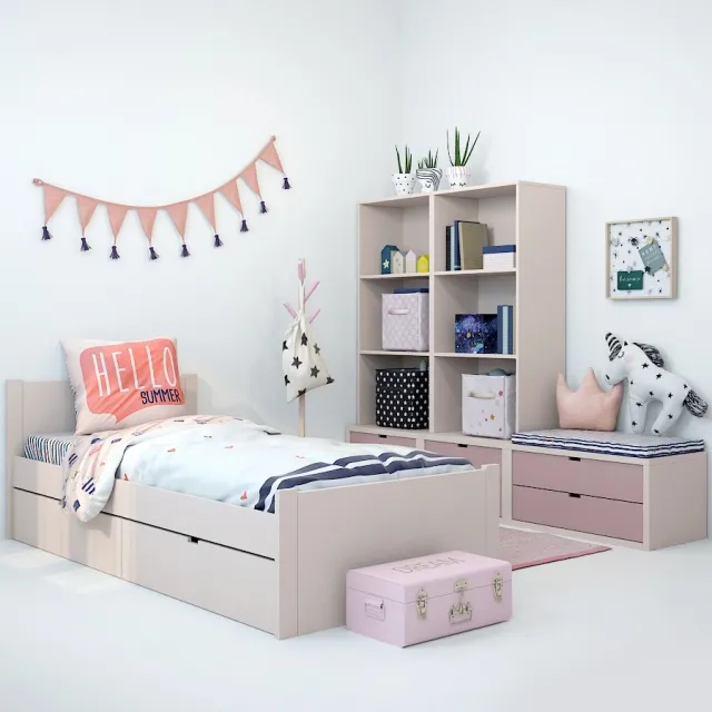 child-room – Children’s furniture 3D Model