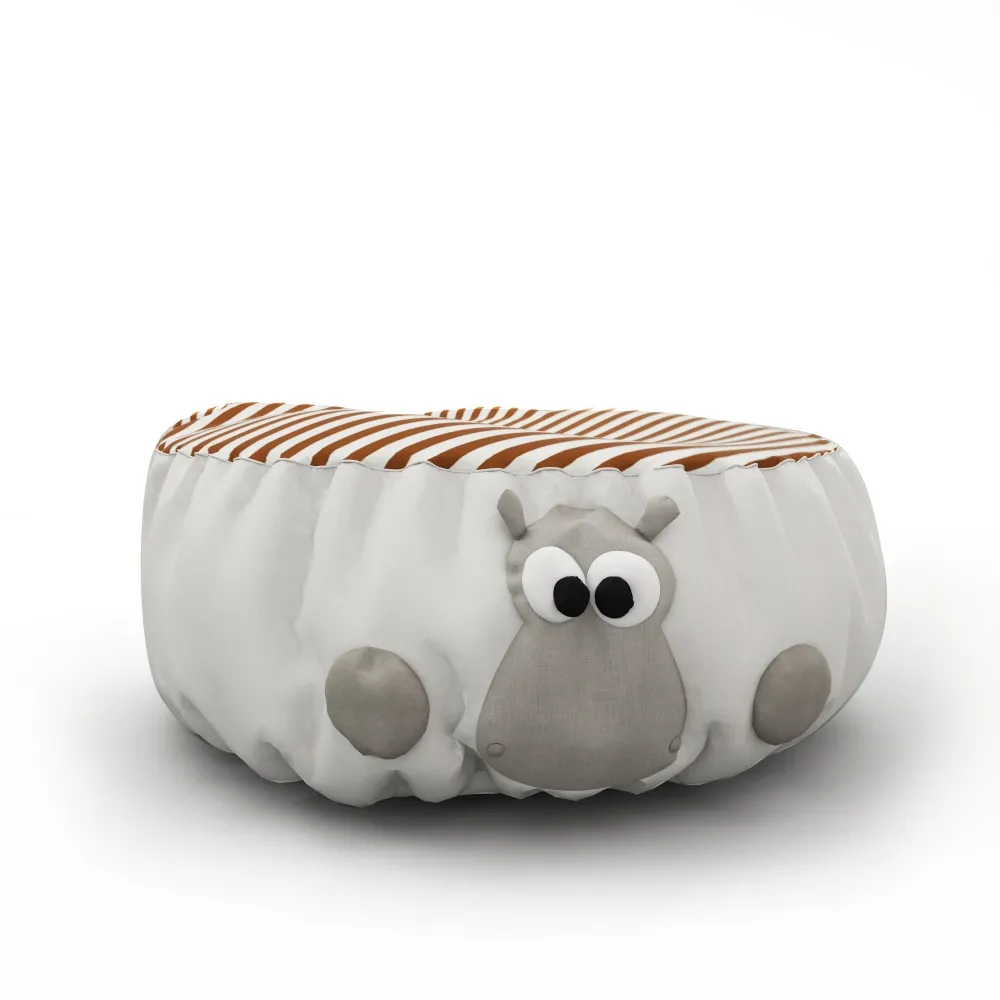 child-room – Children’s pouf 3D Model