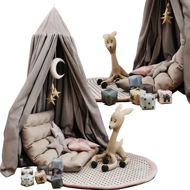 child-room – Children’s room accessories 3D Model