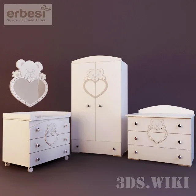 child-room – Children’s room furniture 3D Model