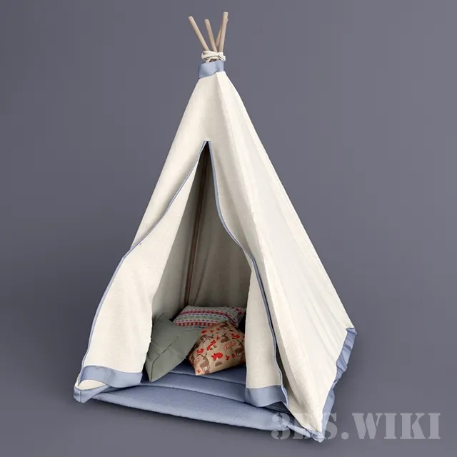 child-room – Children’s room tent 3D Model