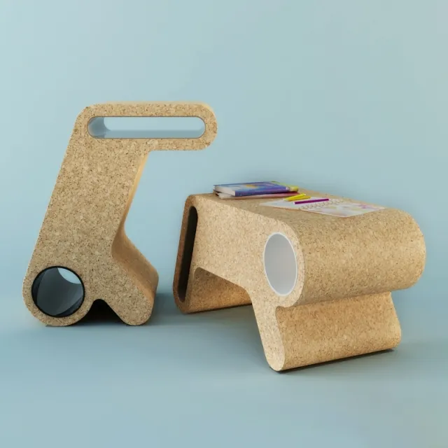 child-room – Children’s table 3D Model