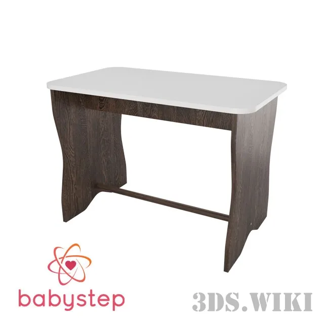 child-room – Children’s Table Babystep Loft 3D Model