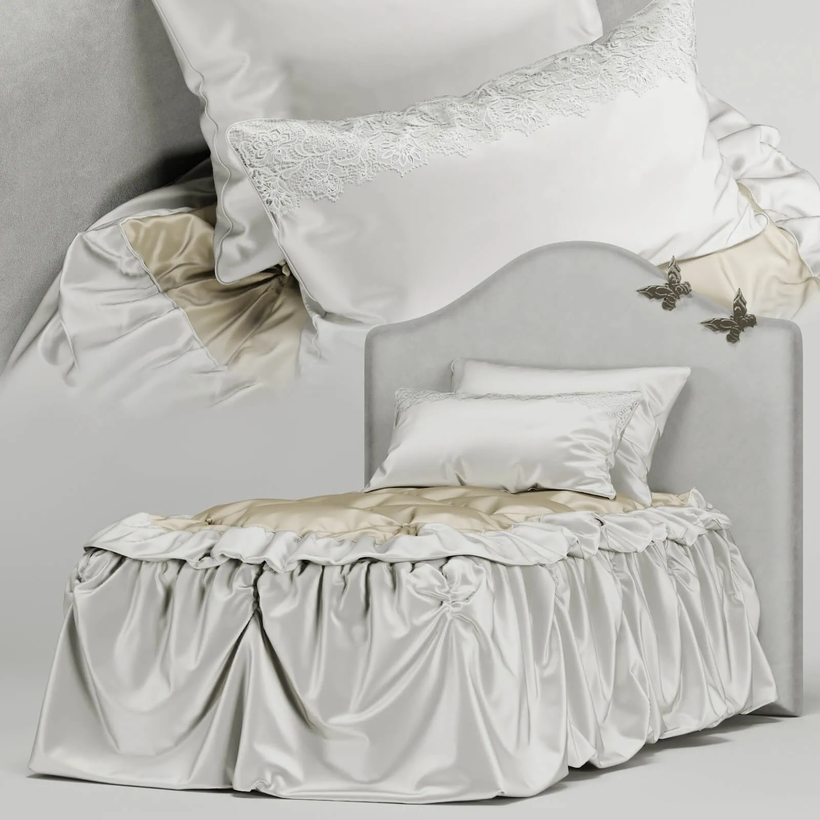 child-room – Cot Dolfi Wendy 08 3D Model