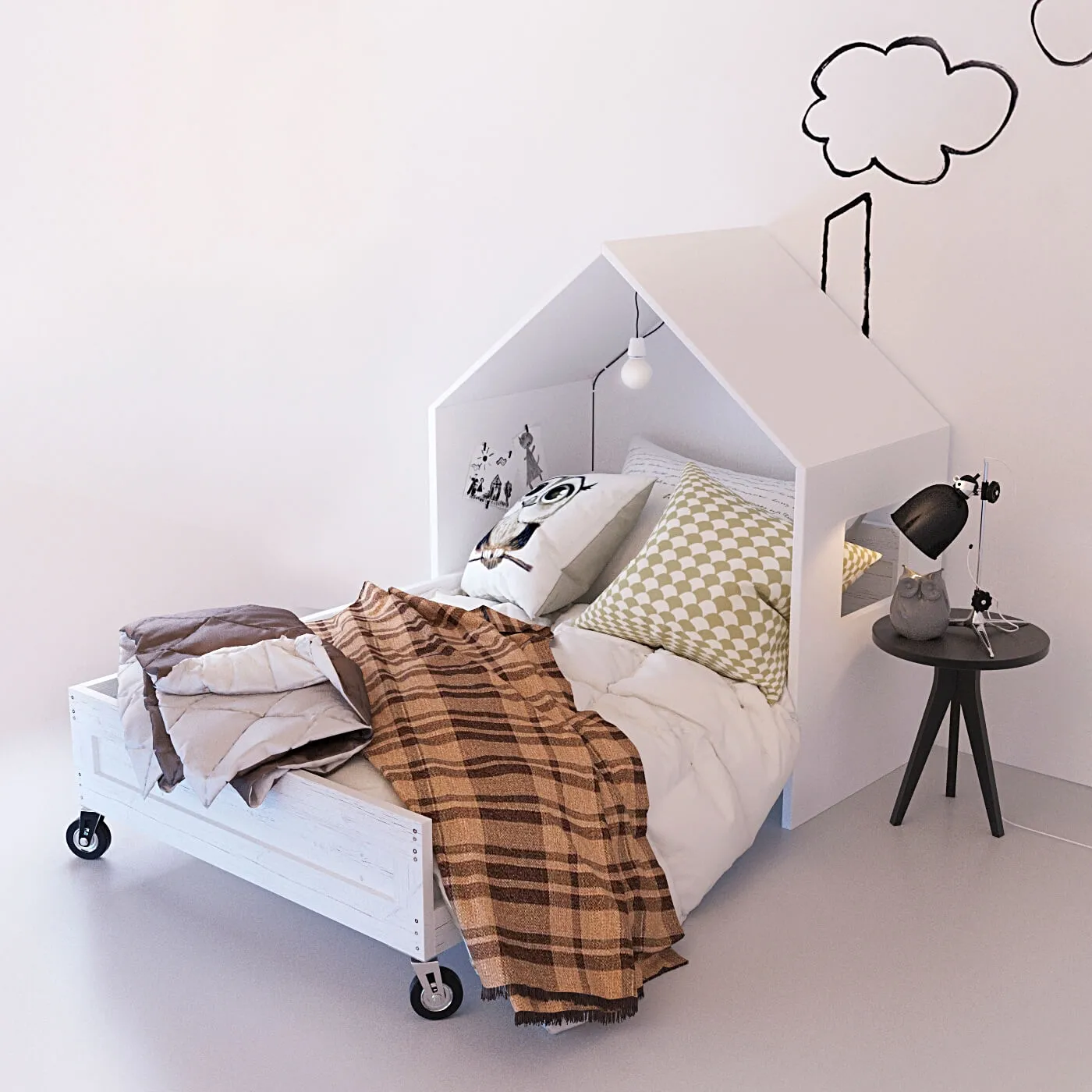child-room – Crib 64 3D Model