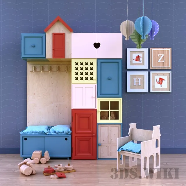 child-room – Детская Комната 3D Model