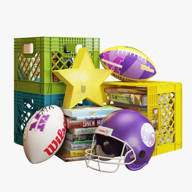 child-room – Decorative set for children 001 3D Model