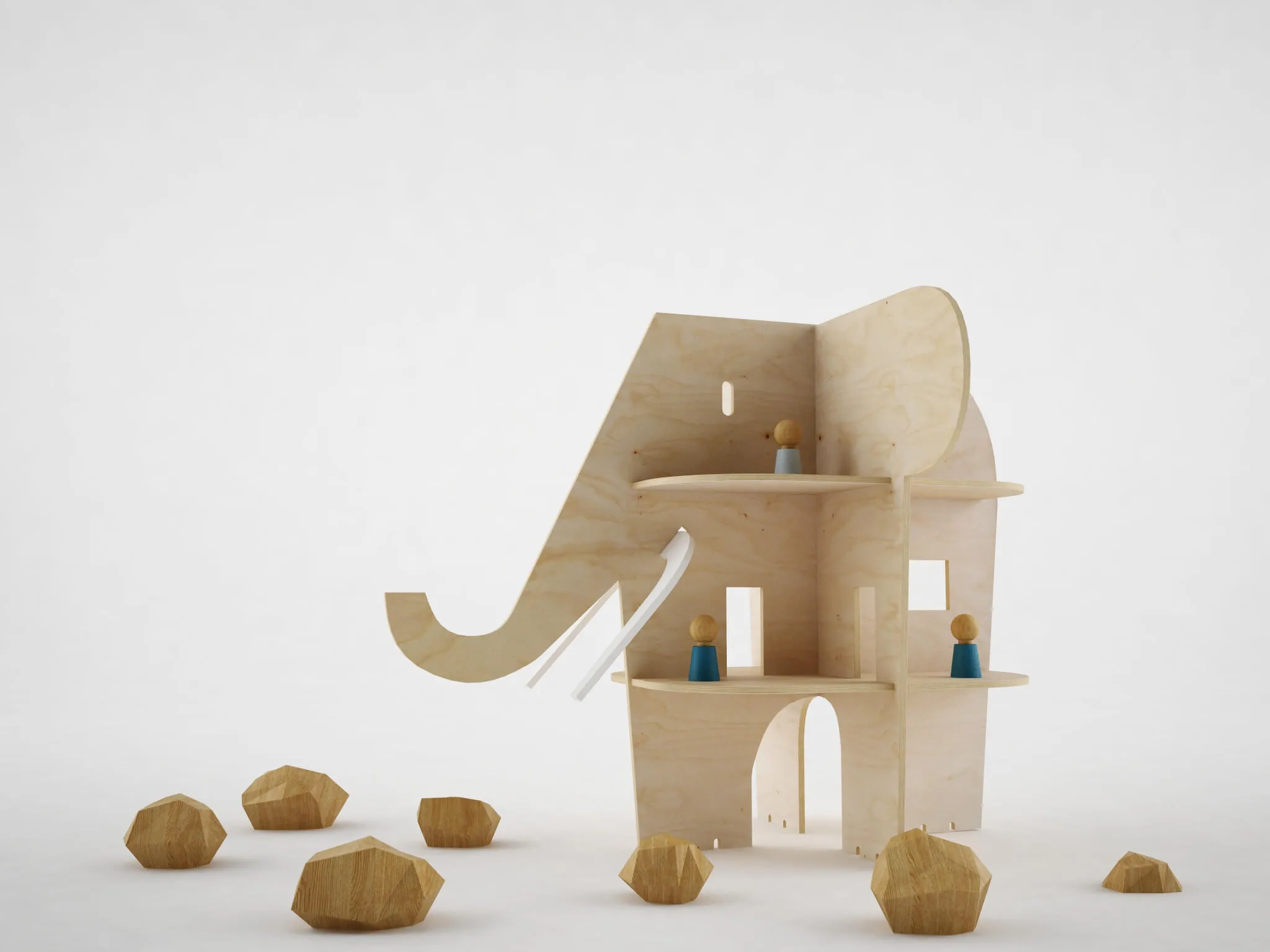 child-room – Ele Villa Elephant 3D Model