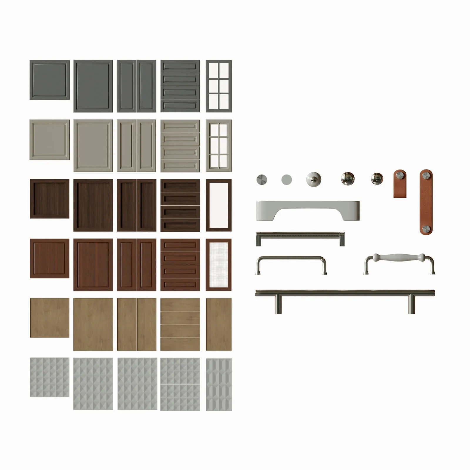 child-room – Facades and handles IKEA 3D Model