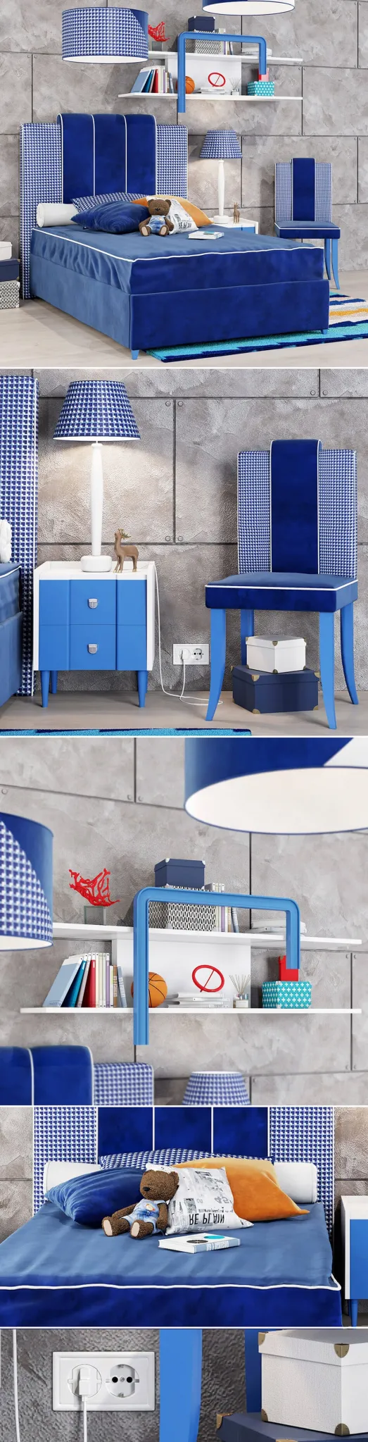 child-room – Ferretti e Ferretti Happy Night 3D Model