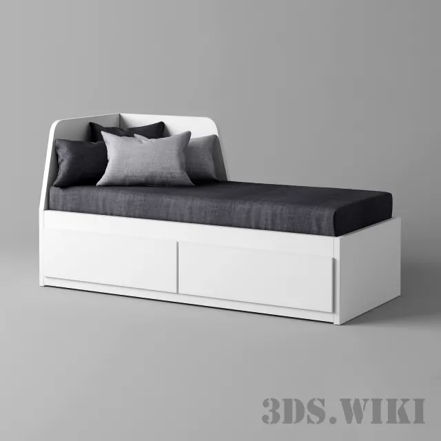 child-room – Flecke’s baby bed – IKEA 3D Model