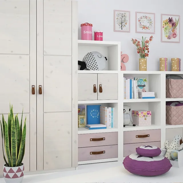 child-room – Furniture for girls 3D Model
