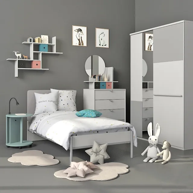 child-room – GAUTIER-NAUANCE_01 3D Model