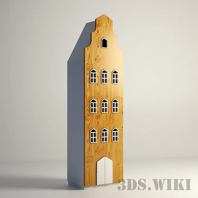 child-room – GRAMERCY HOME – BRUSSELS CABINET 010.002 3D Model