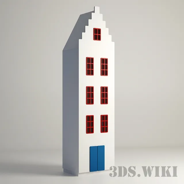 child-room – GRAMERCY HOME – BRUSSELS CABINET 010.003 3D Model