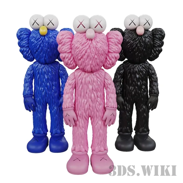 child-room – Heroes of the comic 3D Model