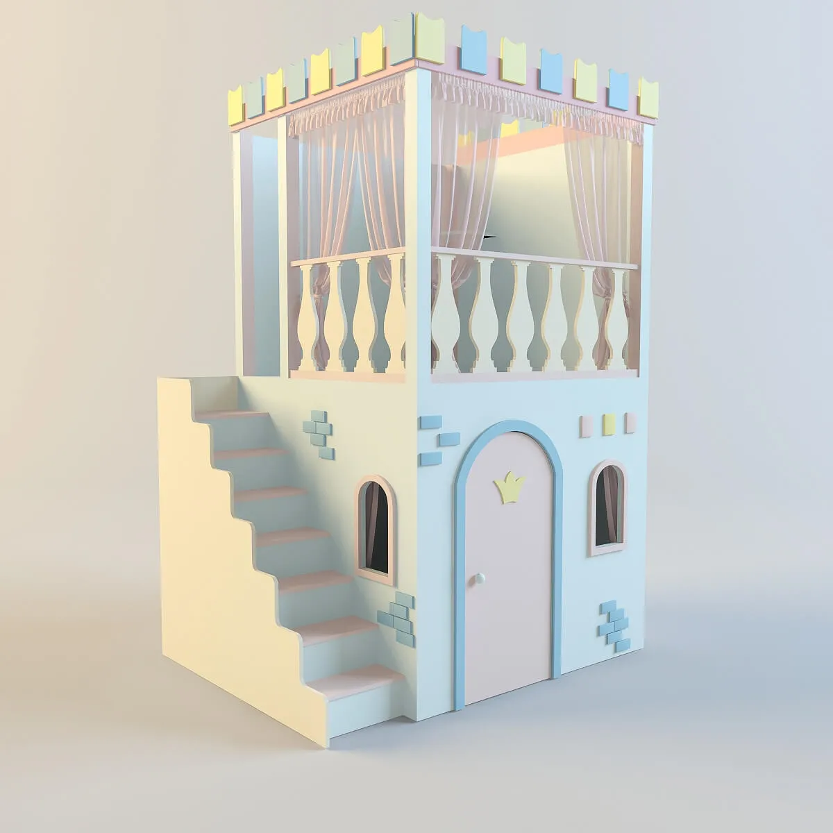 child-room – House castle 3D Model