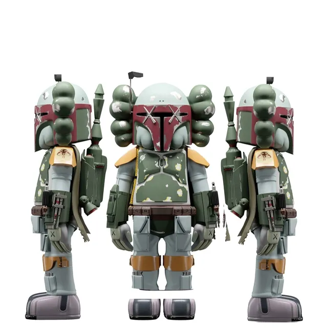 child-room – Kaws Boba Fett Companion 3D Model
