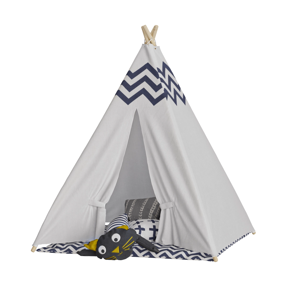 child-room – Kids tent 02 3D Model