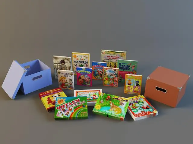 child-room – little things in the nursery 3D Model