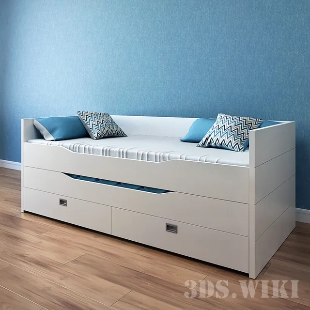 child-room – Paidi Fiona bed 3D Model
