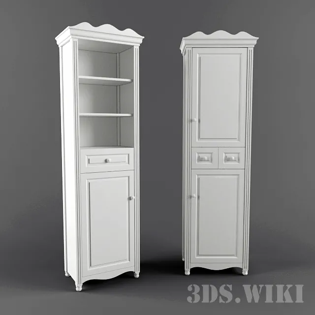 child-room – Pencil cases-lockers for children 3D Model