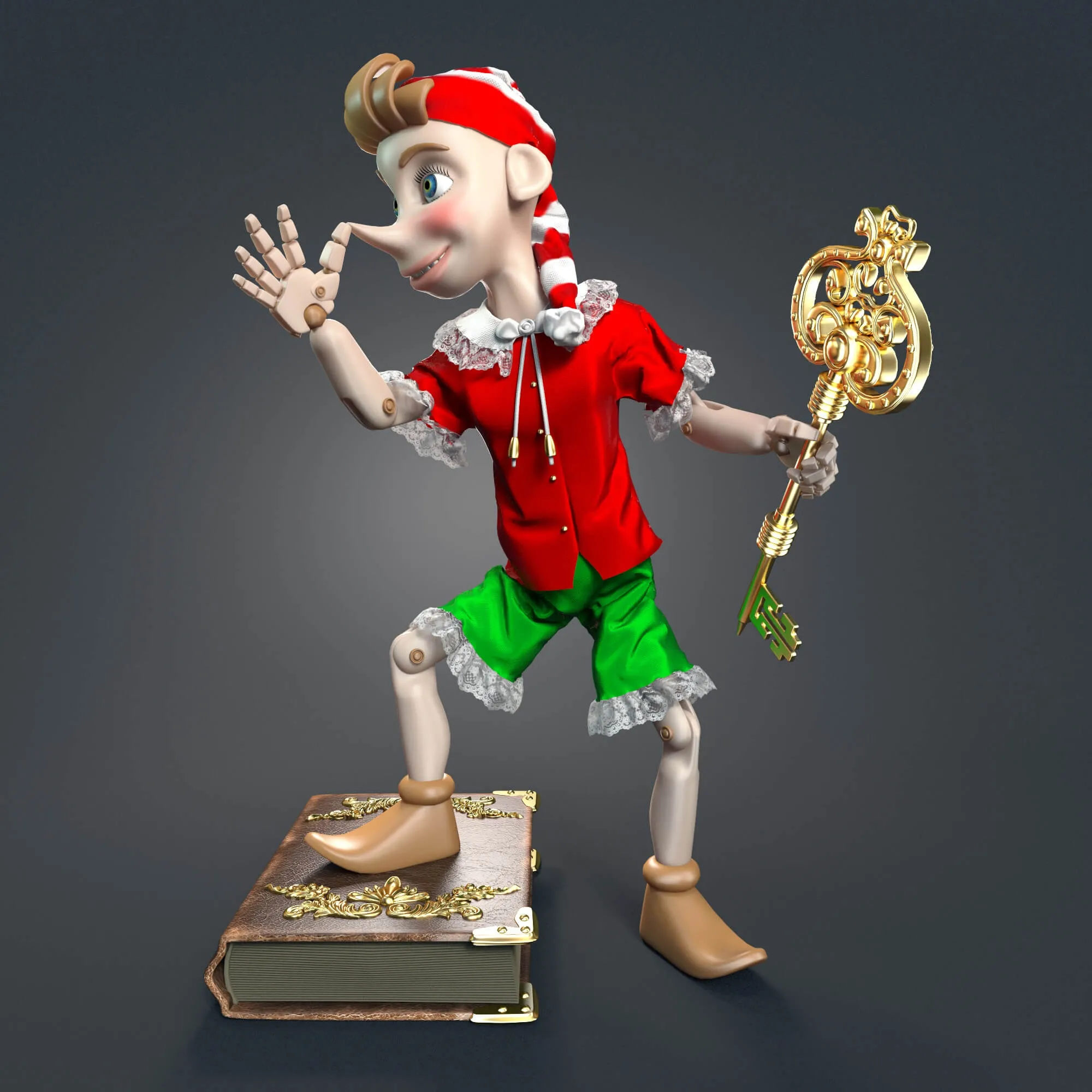 child-room – Pinocchio 3D Model