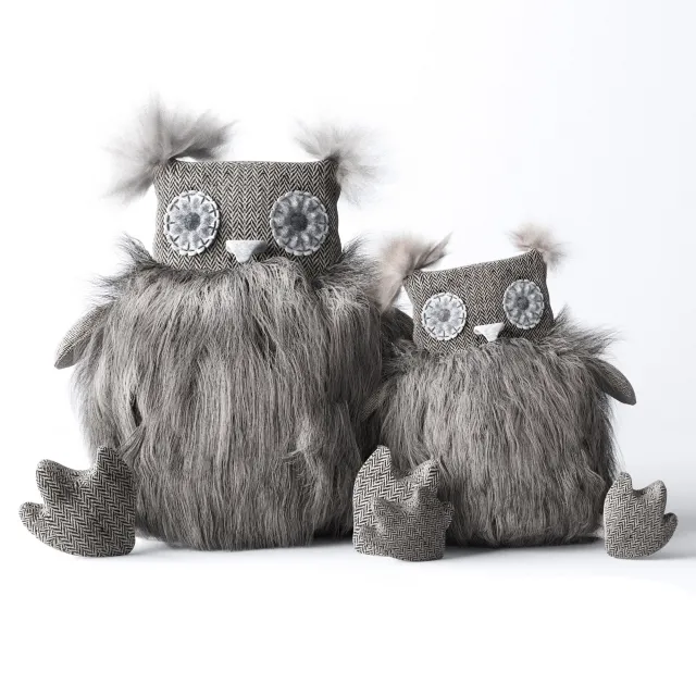 child-room – Plush Owls 3D Model