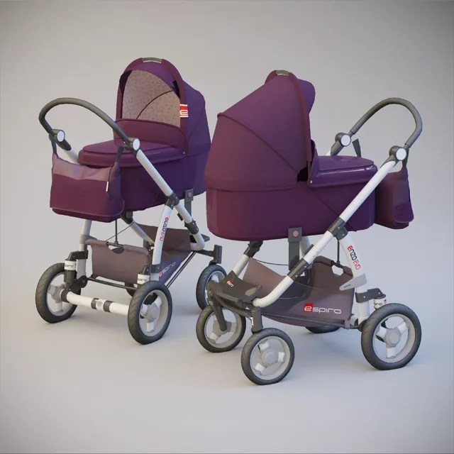 child-room – Pram Enzo Evo 3D Model