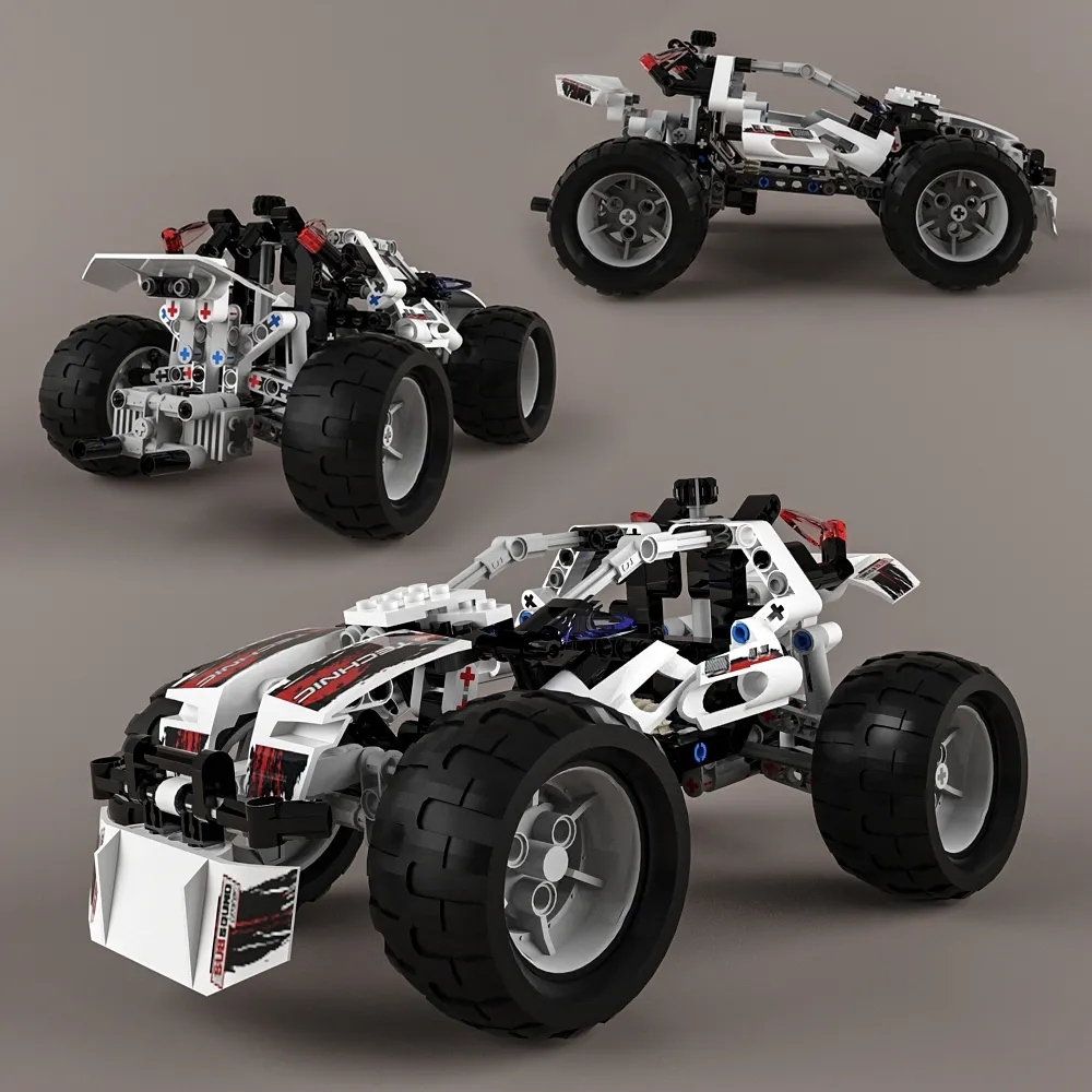 child-room – Quad-bike alternative model 9 3D Model