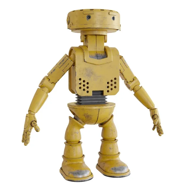 child-room – Robot 48 3D Model