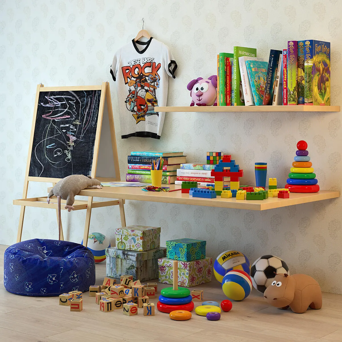 child-room – Set for children’s rooms 03 3D Model