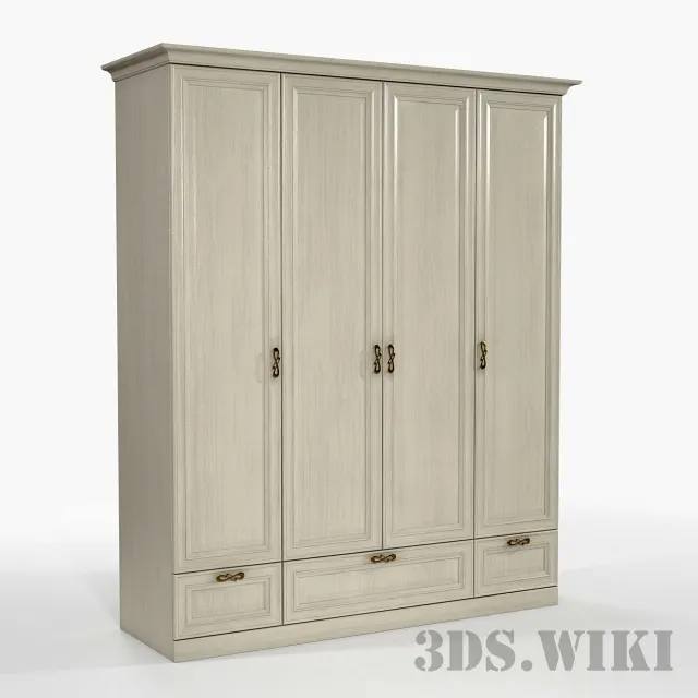 child-room – SHS-6 wardrobe (3) collection “Svetlitsa” 3D Model