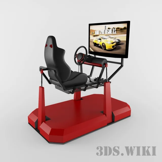 child-room – Slot machine auto race 3D Model