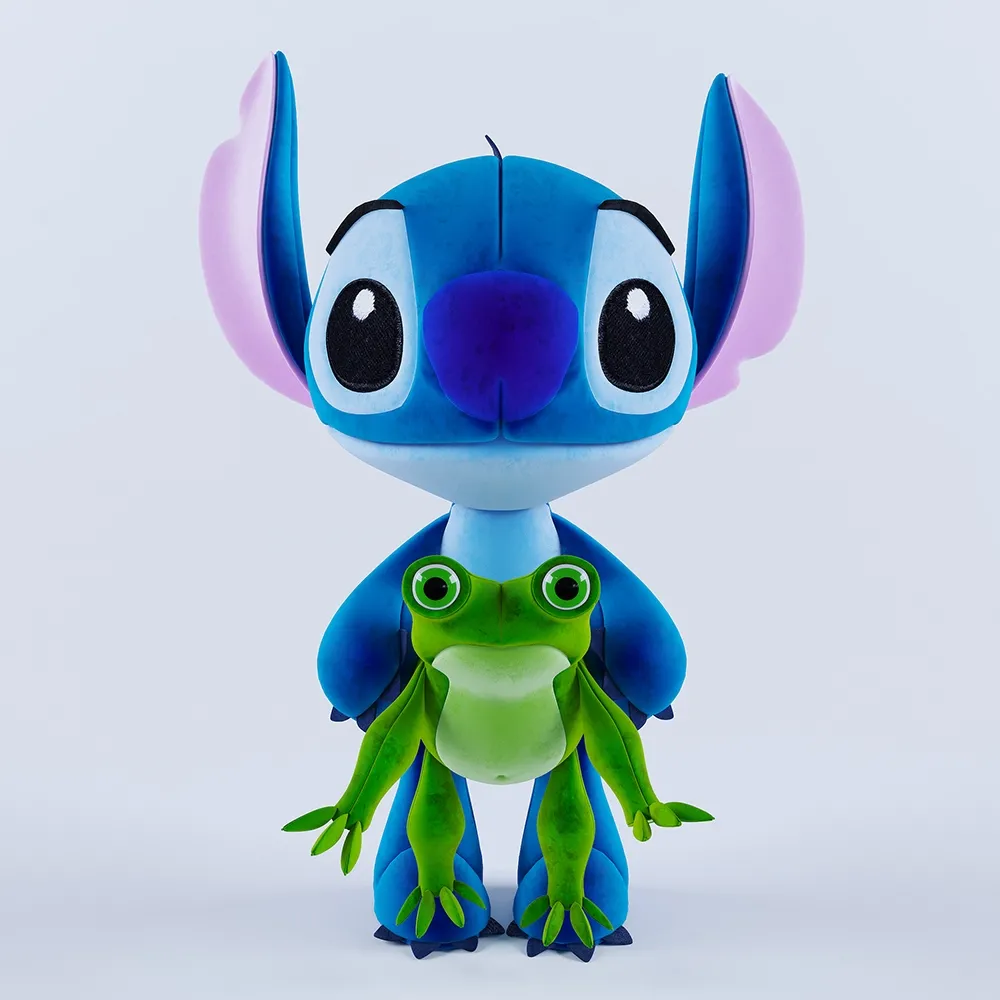 child-room – Stitch toy 3D Model