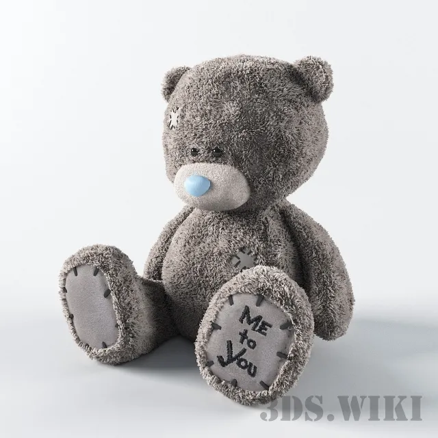 child-room – Teddy bear 3D Model