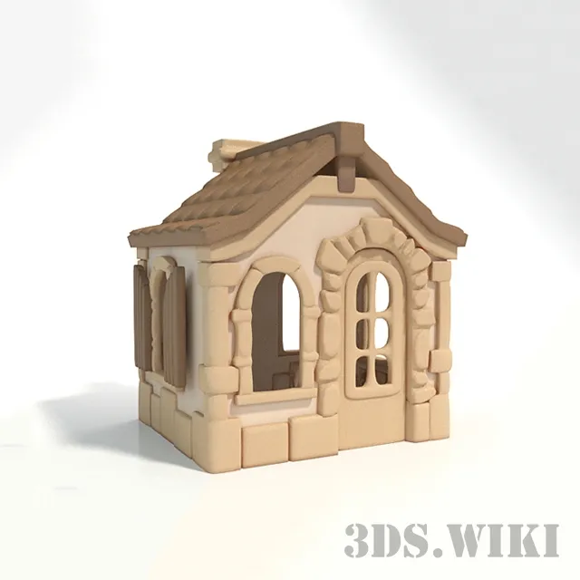 child-room – Toy house heroes 3D Model