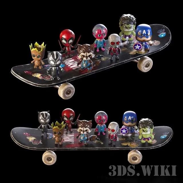 child-room – Toy Marvel 3D Model