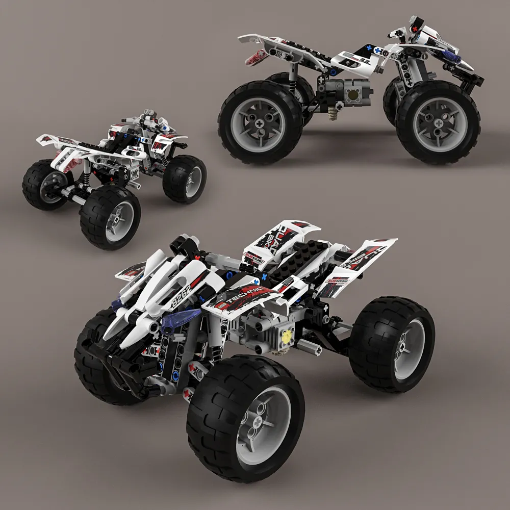 child-room – Toy quad-bike 9 3D Model